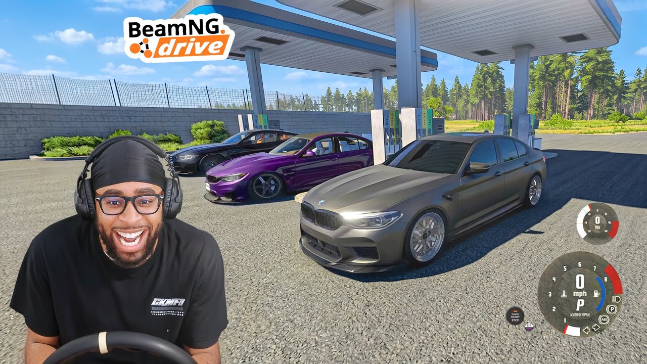 Реалистичные покатушки в BeamNG.drive СНОВА ПОШЛИ НЕ ТАК!!!