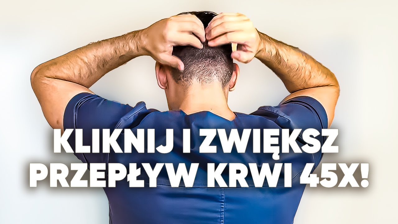 Ten punkt poprawia pamięć i koncentrację: nawet 45 razy więcej krwi w mózgu!