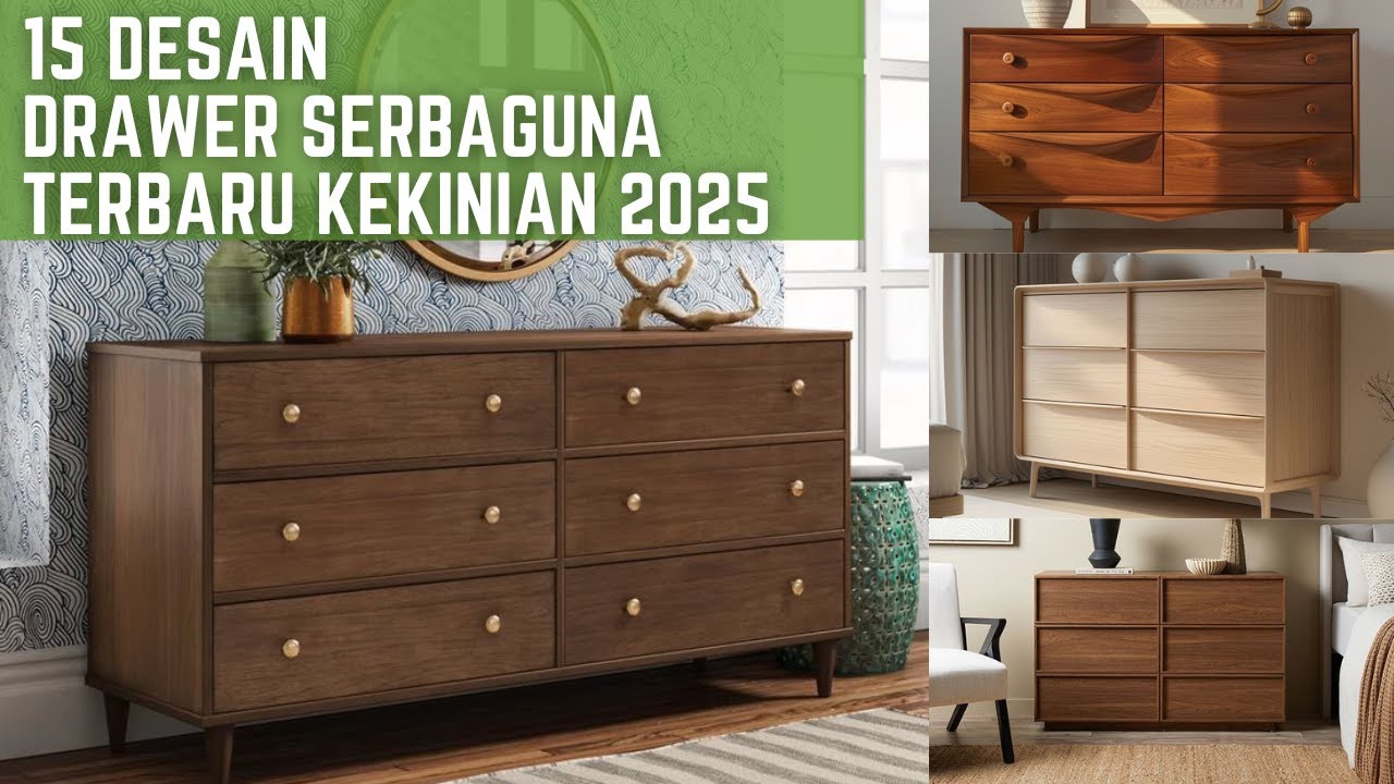 15 Model Drawer Minimalis Terbaru Kayu Jati Model Modern Mewah Berkualitas