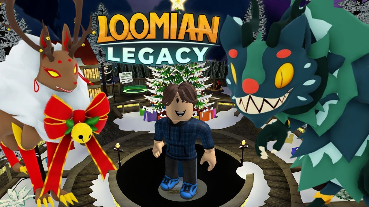 De Ikazuna Kerst Variant is Terug in Loomian Legacy!