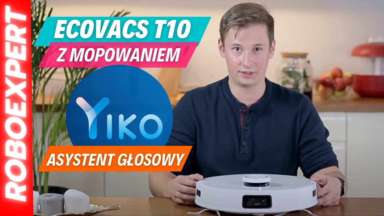 #40 Mopujący odkurzacz- Ecovacs T10- Asystent głosowy YIKO