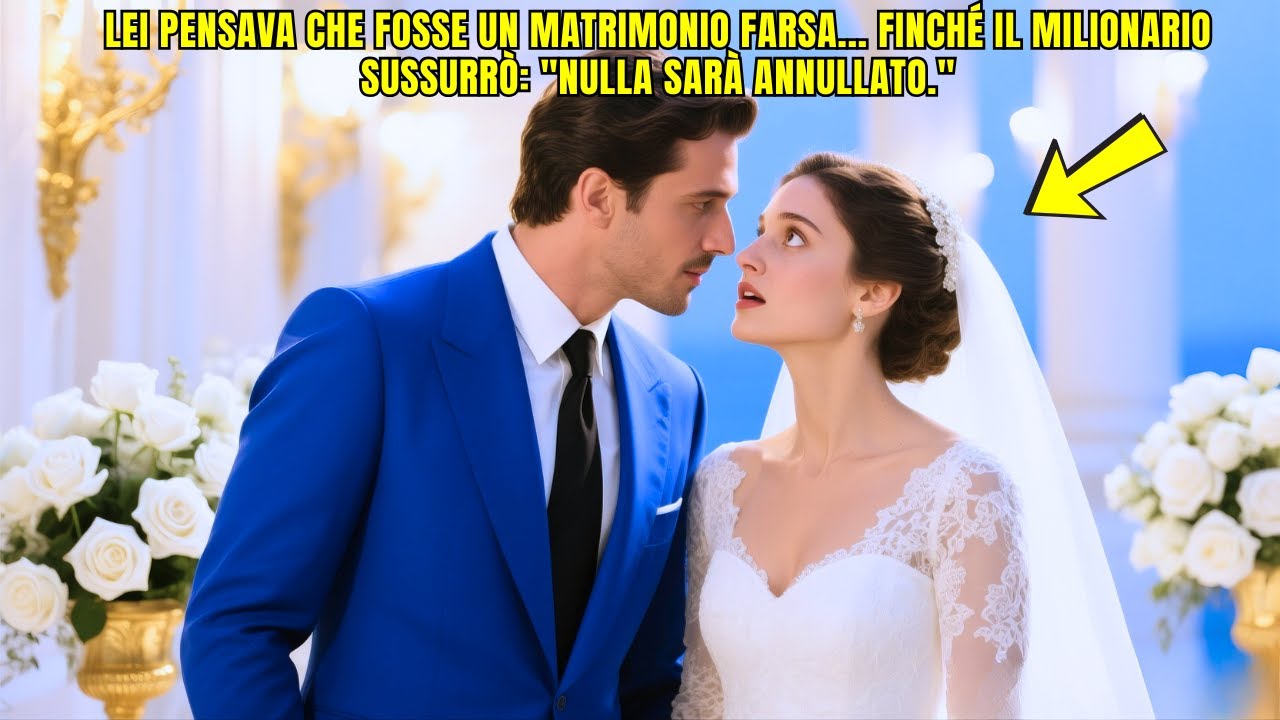 Lei Credeva Fosse Un Matrimonio Finto… Finché Il Milionario Le Sussurrò “Niente Sarà Annullato”
