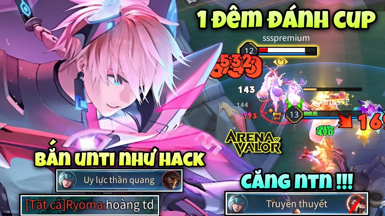 1 Đêm Đánh Khó Ngủ Bằng Lavile Khiến Team Bạn Phải Nể Phục Vì Bắn Đạn Thần Quang Như Hack