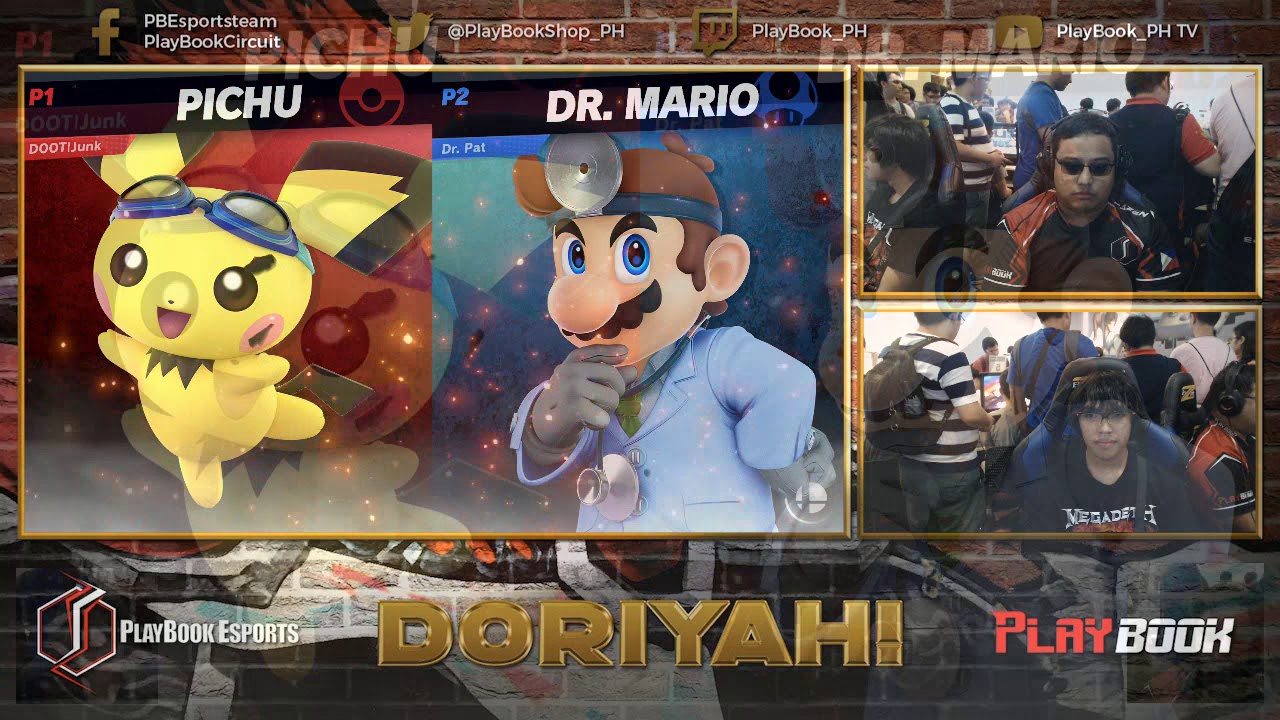 [ DORIYAH! ] Smash Ultimate Singles Pool B DOOT|JunkYardDude Vs PBE|Dr.Pat