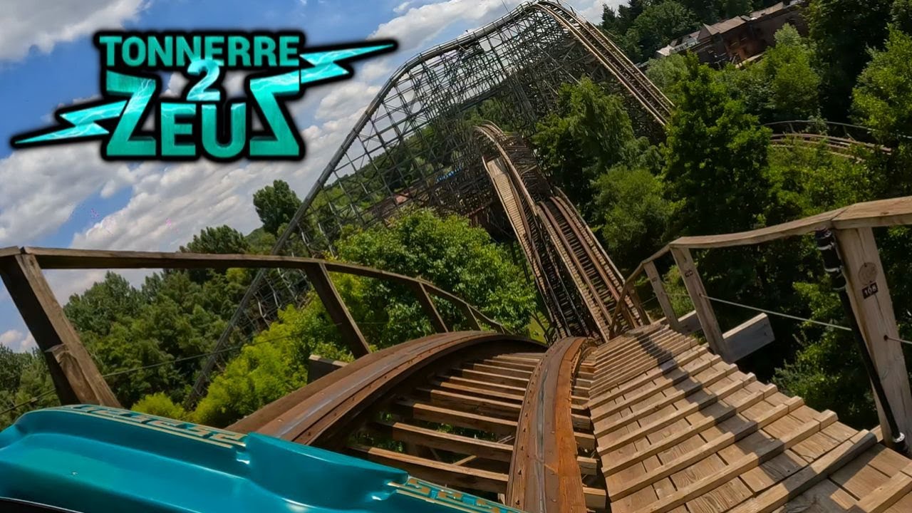 Tonnerre 2 Zeus 4K On Ride POV - Parc Ast&eacute;rix