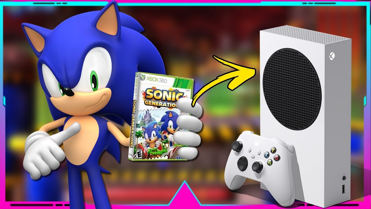 O MILAGRE de Sonic Generations no Xbox Series S | Retrocompatibilidade Analisada!