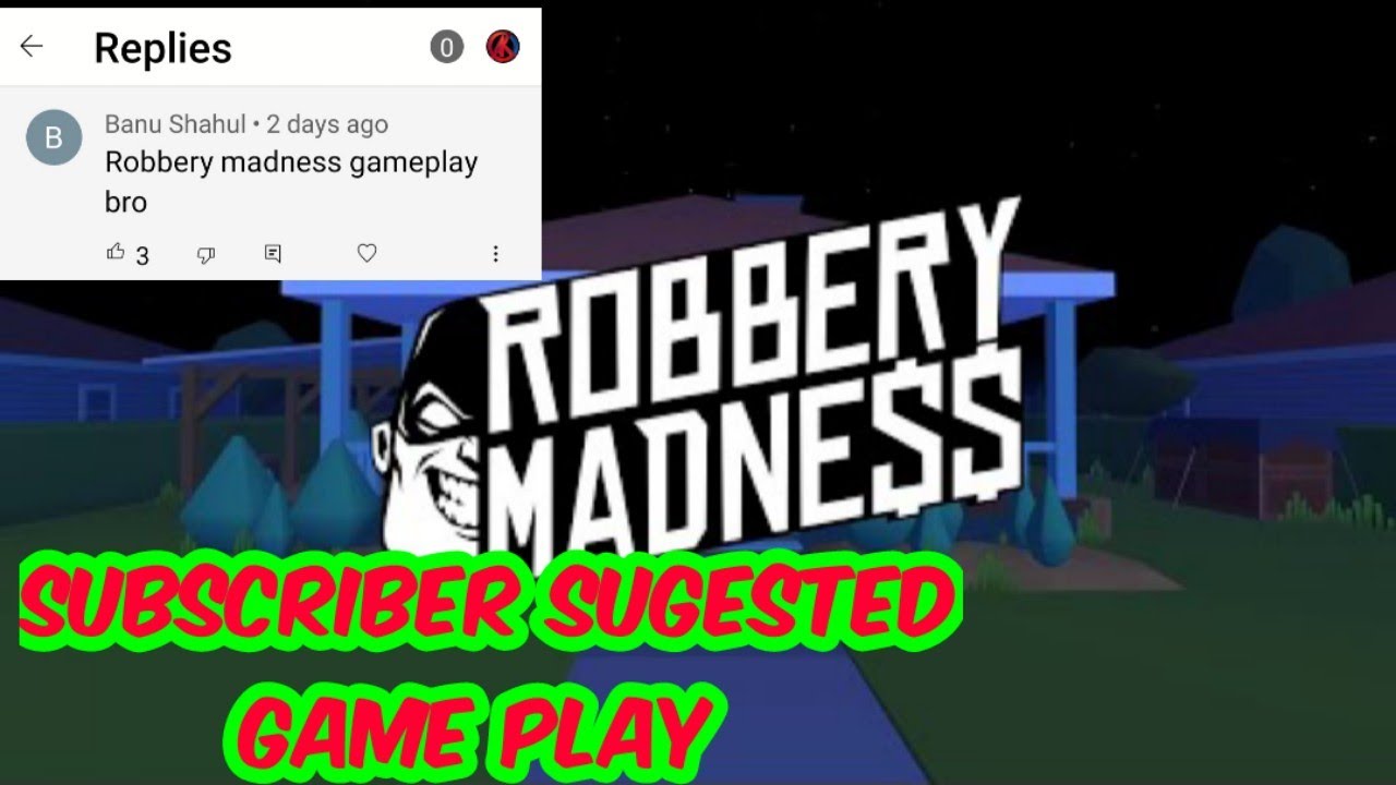 Robbery Madness Game Play Malayalam. AK BRO