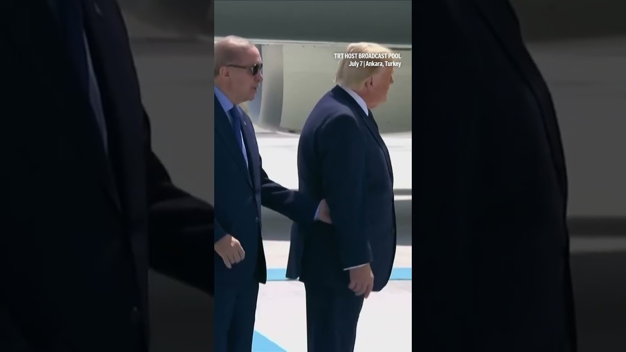 Trump arrives at NATO summit in Turkey