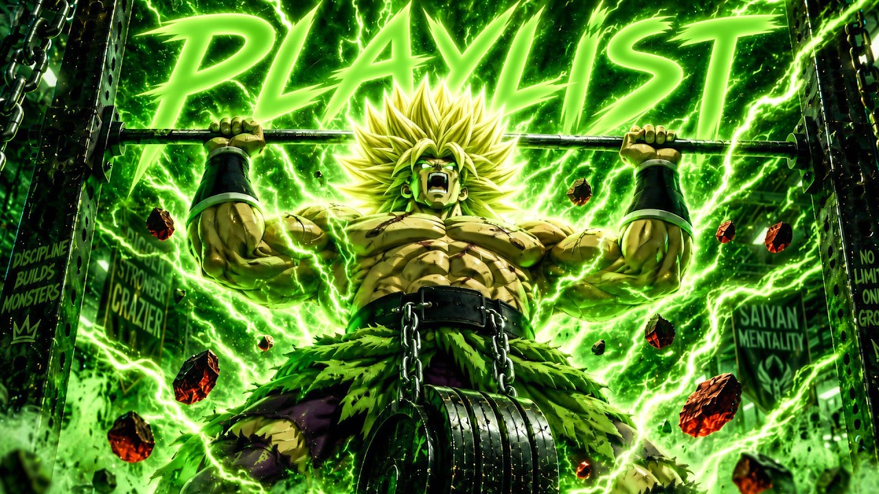 SUPER BROLY BEAST MODE &mdash; Brutal Trap Metal Workout Mix for Heavy Lifting 💀🔥