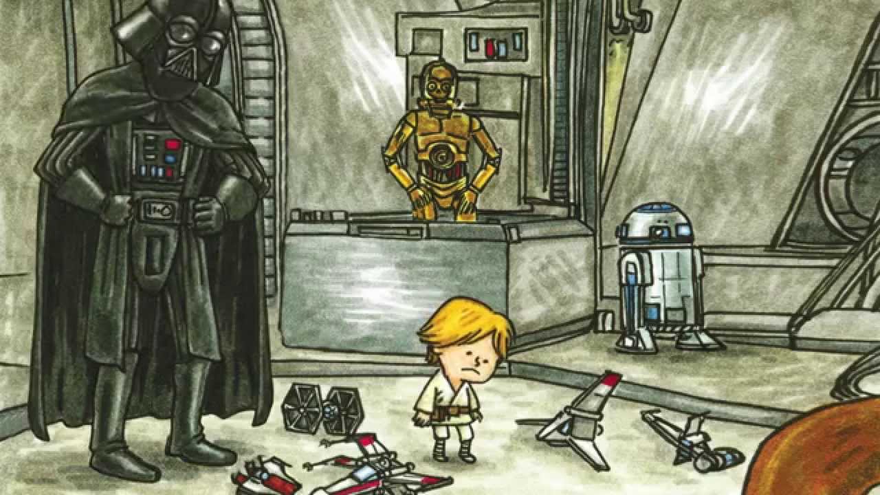 Booktrailer - Darth Vader e Filho e A Princesinha de Vader