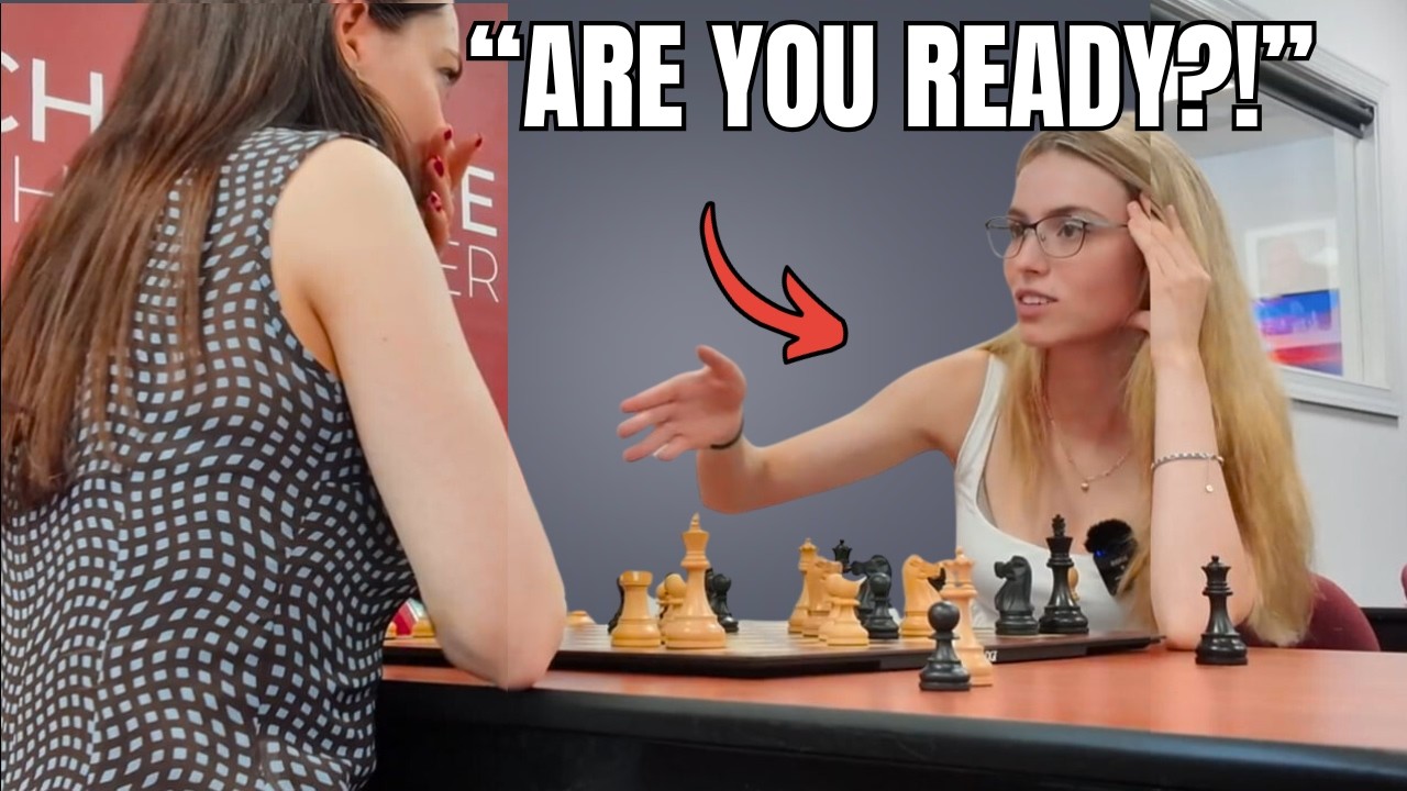 Anna Cramling Challenged Me To A Chess Match