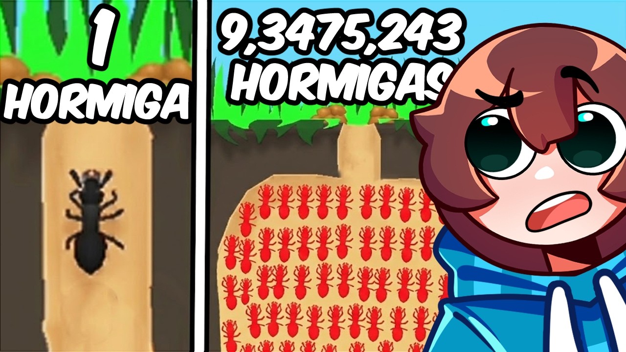 CREE EL MAYOR IMPERIO DE HORMIGAS!