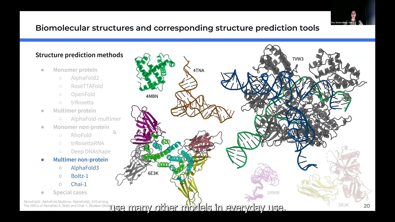 AI for molecular modeling and protein design - Eva Smorodina