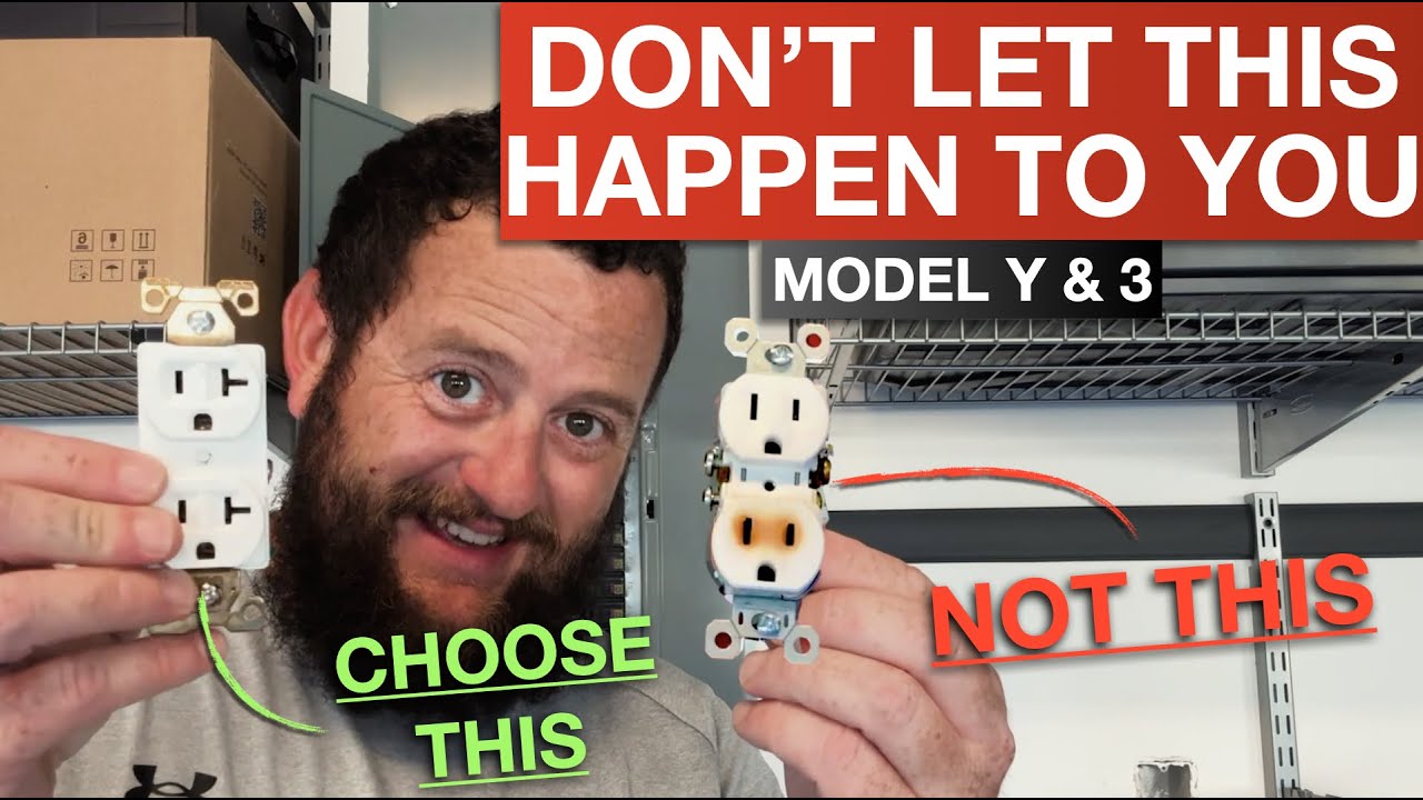 Charging W/ Tesla Mobile Connector on 120V Outlet?? Don't Let Cheap Outlets Burn You!!