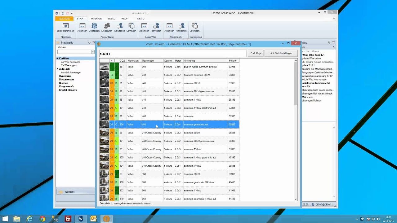 AutoDisk Calculeren snel calculaties maken