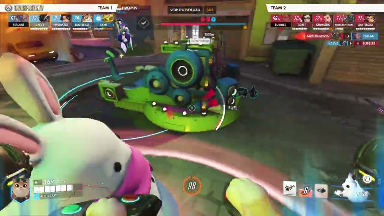 Orisa play by RUSTBEAST — Overwatch Replay HW1MT9