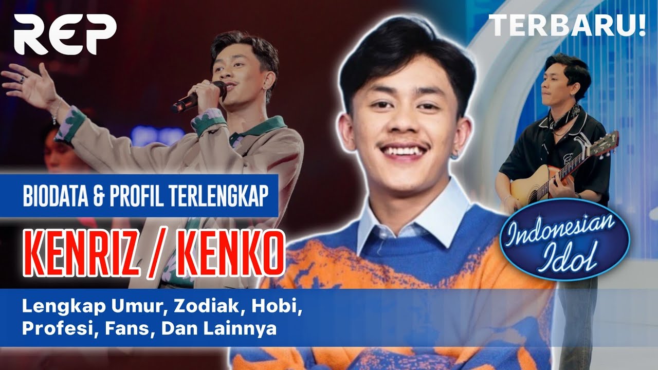 Biodata & Profil Terlengkap Kenriz (Kenko Rizqullah), Kontestan Indonesian Idol 13