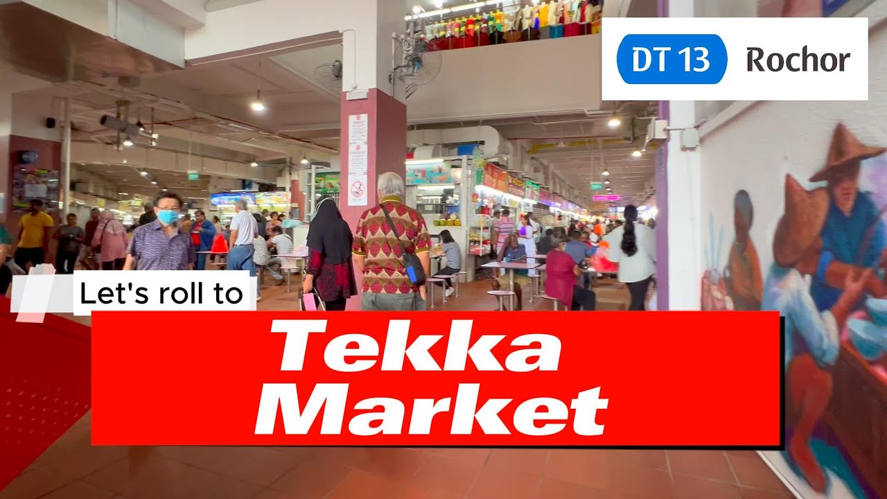 [4K] Rochor MRT to Tekka Market - the accessible way!