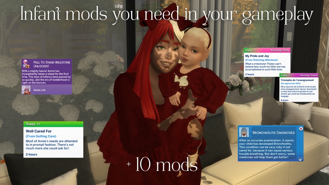 Infants mods  you need in your gameplay - SIMS 4