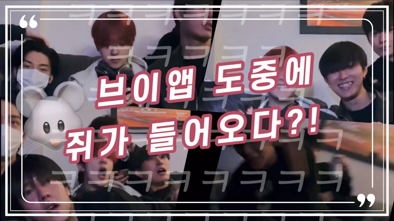 [오메가엑스/omega x] 라이브 중에 쥐가 들어오면?