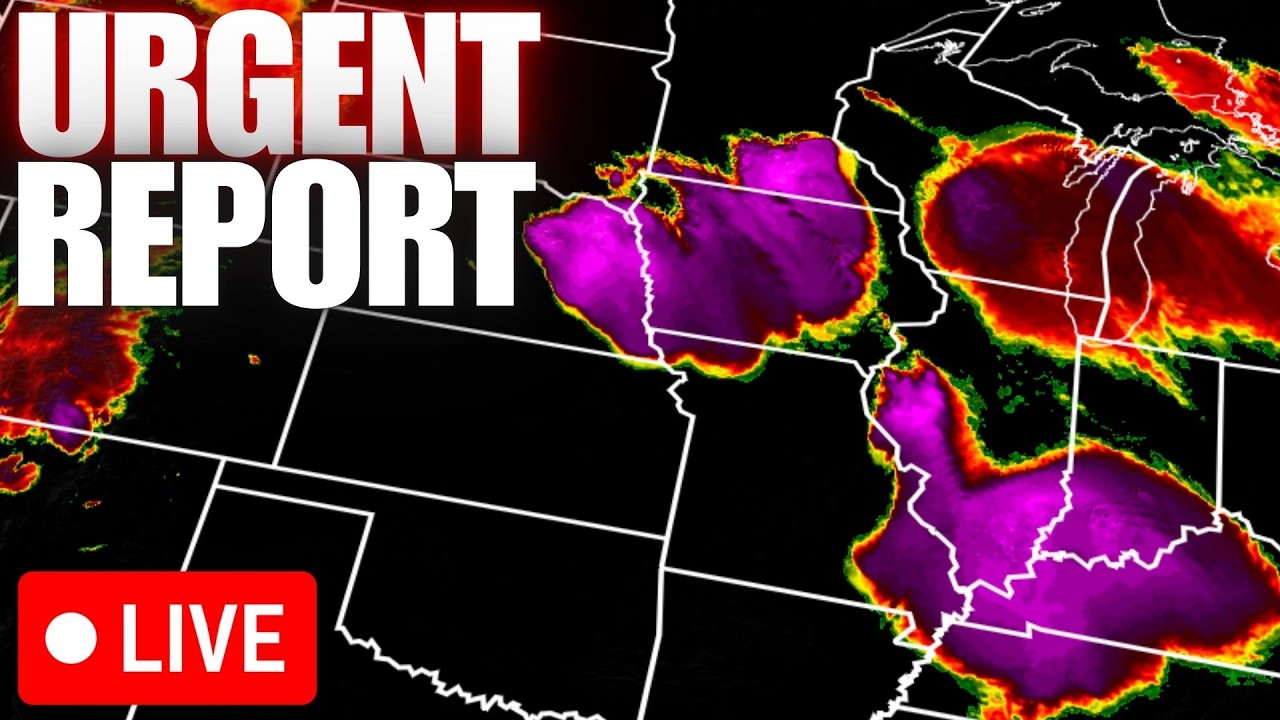 🔴BREAKING - Tornadoes, Significant Wind & Hail Threat Today! | Live Weather Report