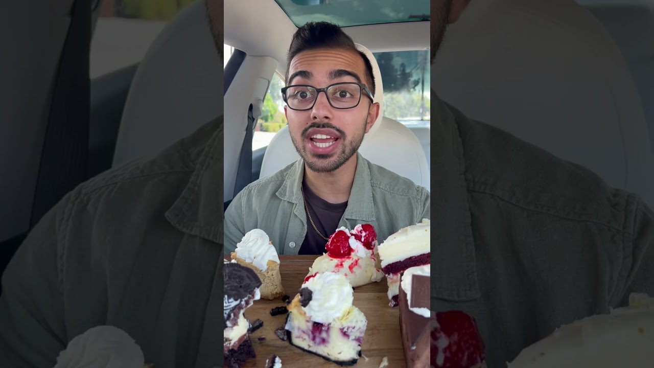The highest rated cheesecakes from the Cheesecake Factory! #cheesecake #foodreview #dessert
