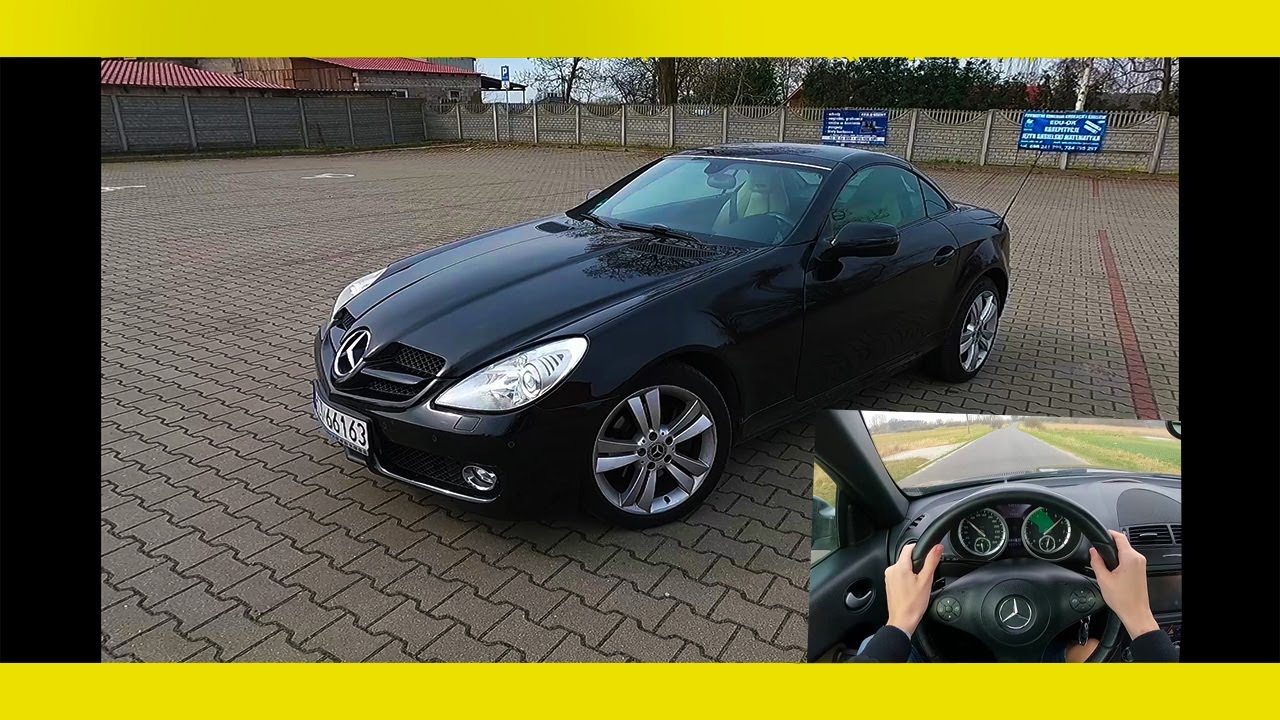 Mercedes SLK 200 - Dach do tyłu wciskam gaz