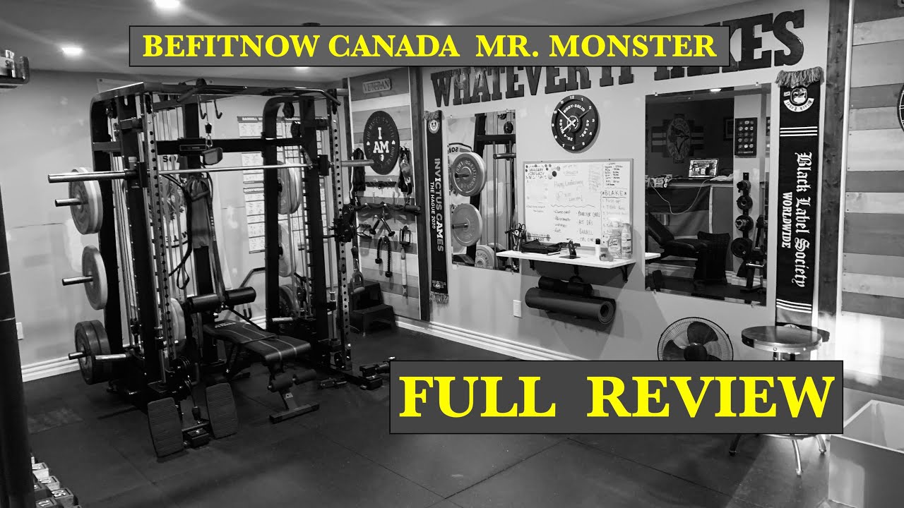 Функциональный тренажер Mr. Monster от BeFitNow Canada: полный обзор.