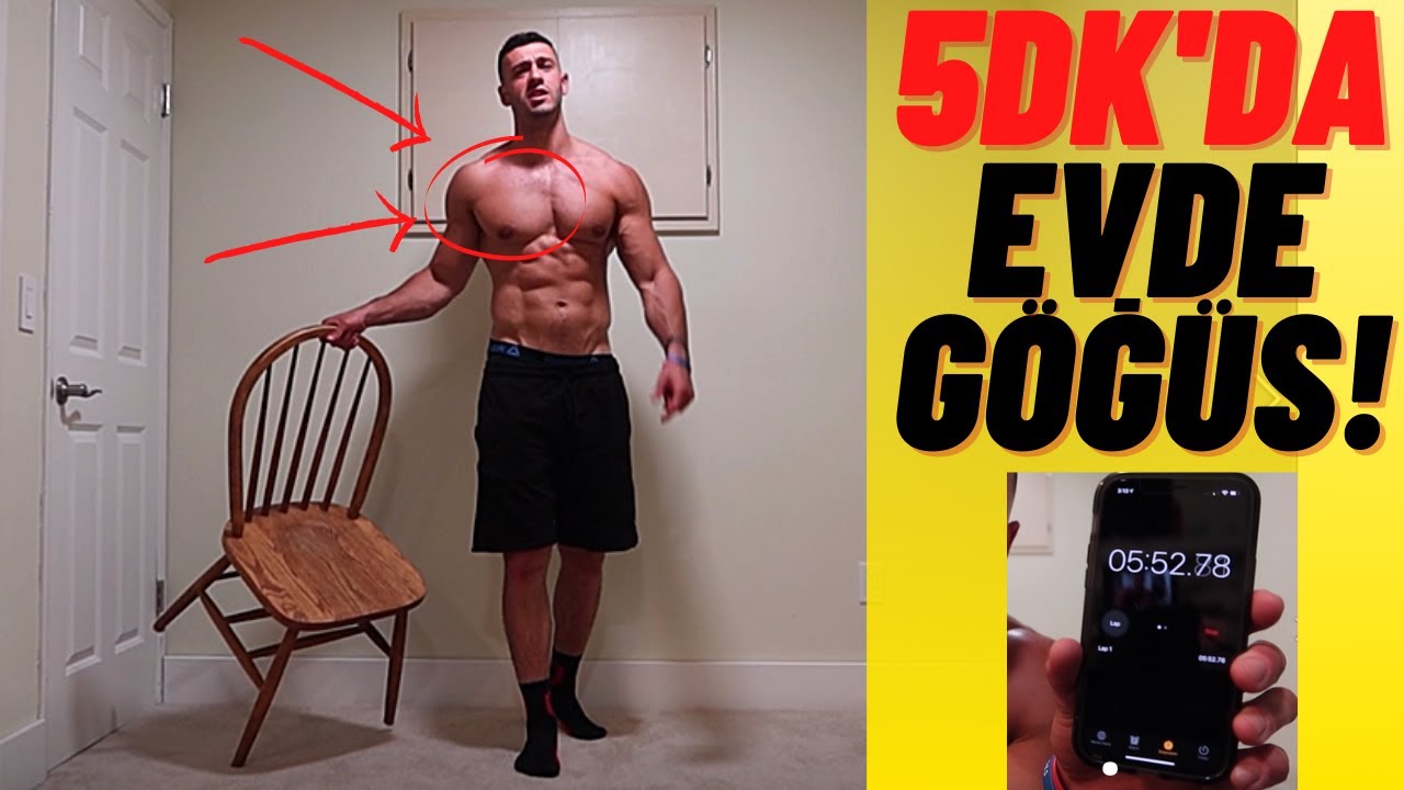 SADECE 5dk’da GÖĞÜS KASI !!! (EKİPMANSIZ)