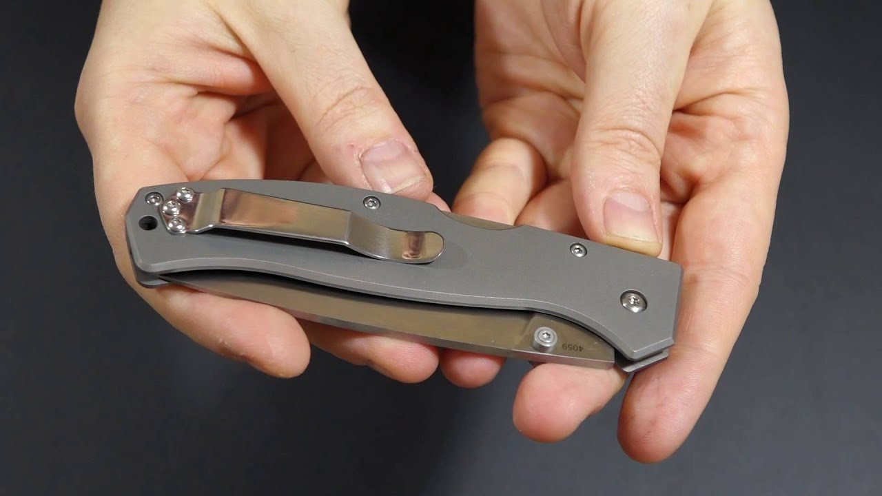 Böker Plus Titan Drop - Das Studenten Sebenza ;-) EDC Gear Werkzeug Multitool
