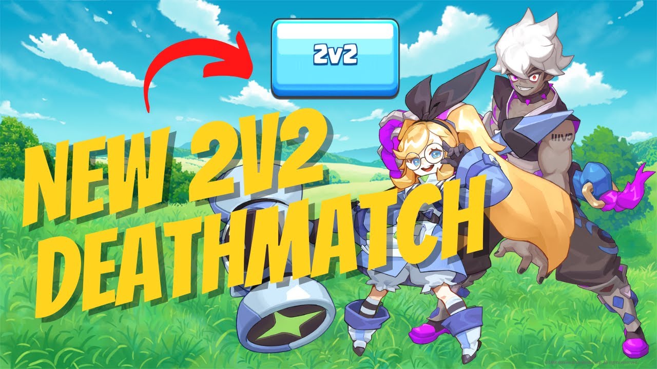 🤝WE PLAYED the *NEW* 2v2 DEATHMATCH IN SMASH LEGENDS
