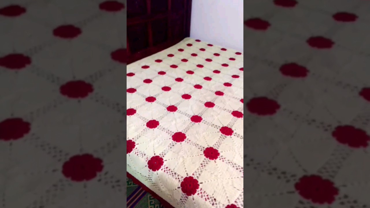 kroshia bedsheets,crochet patterns for bedsheet #youtubeshorts #crochet #crochetforbeginners