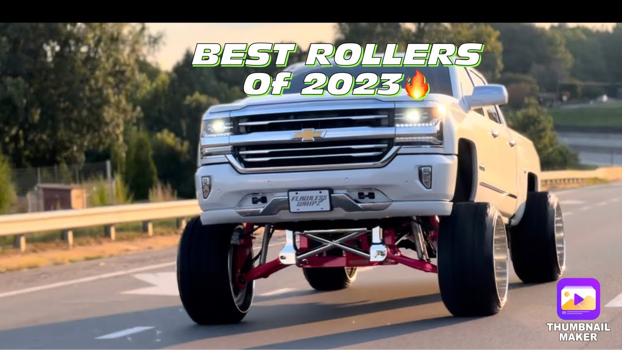 BEST ROLLERS OF 2023 TRUCK SCENE #liftedtrucks #comment #youtube #youtubeshorts