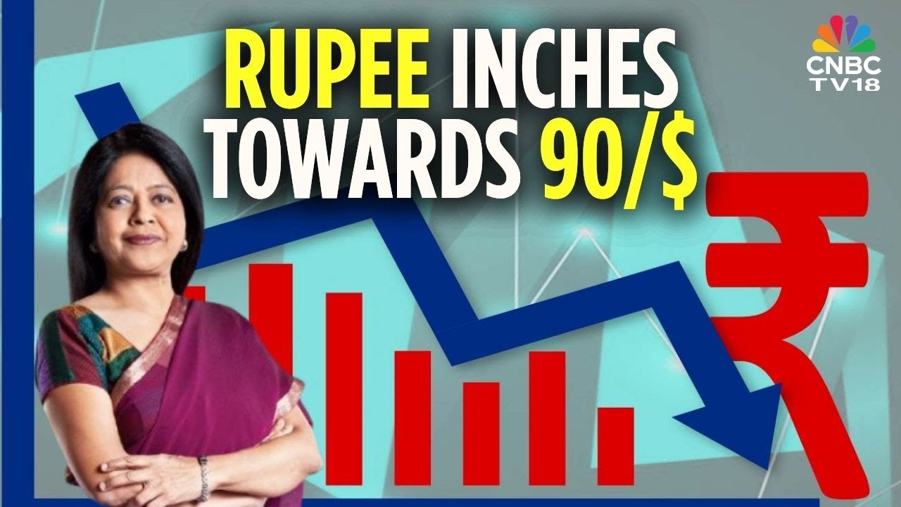 Rupee Touches Another Record Low; Inches Near 90/$ | Rupee Slumps For Second Straight Day