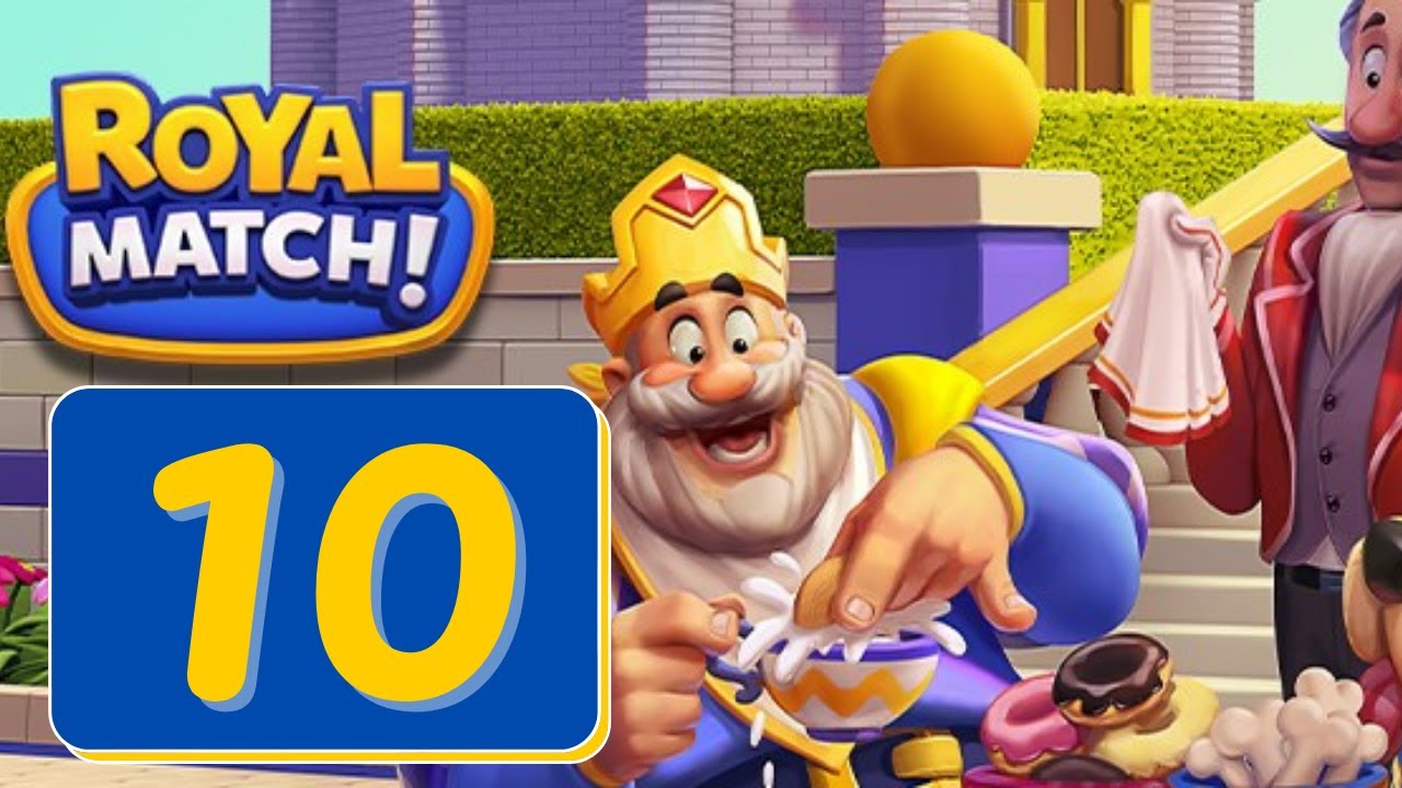 Royal Match - Area 10 - Kitchen - Gameplay
