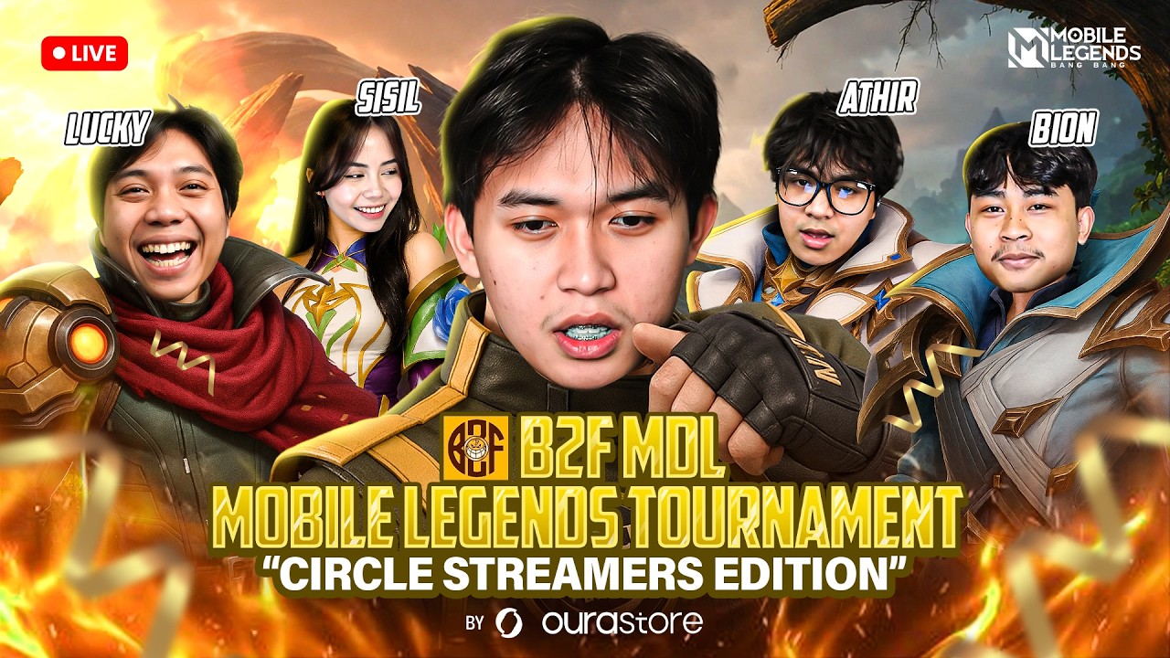 SIAP MEMBAWA B2F MDL JUARA DI MLBB CREATOR CLASH by OURA STORE