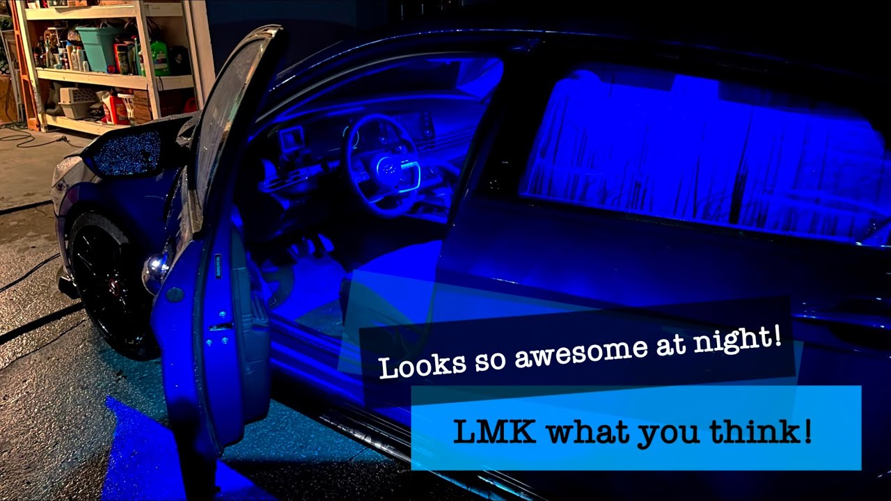 2021 Elantra: Interior and tag light replacement + Another KDM meet!