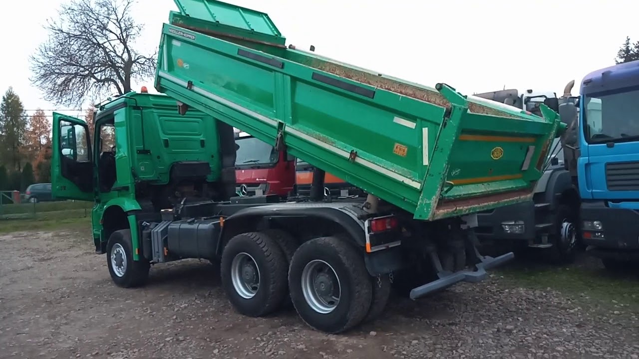 Mercedes Benz arocs 3348 6x6 bordmatik