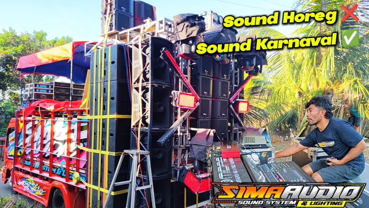SOUND HOREG HARAM. SOUND KARNAVAL HALAL. CEK SOUND SIMA AUDIO KARNAVAL BUMIHARJO KELING JEPARA