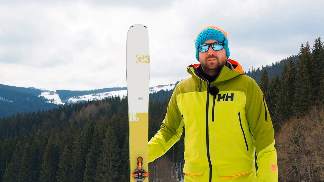Test skialpových lyží G3 Seekr 100 - SNOWtest 2021/22