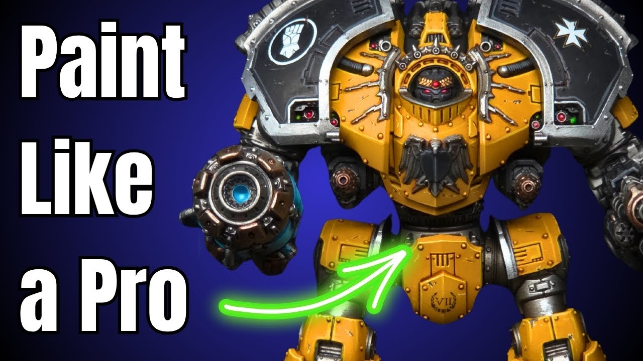 Step-by-Step: Paint the New Warhammer Saturnine Dreadnought Like a Pro