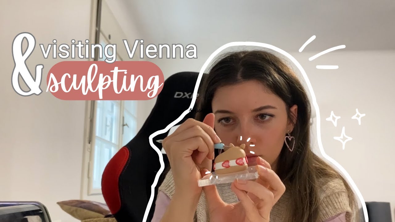 a trip to vienna & sculpting something new 🌸 artist vlog #5