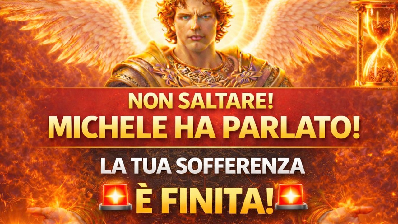 L’ARCANGELO MICHELE ANNUNCIA: LA TUA SOFFERENZA STA PER FINIRE ORA! È URGENTE!