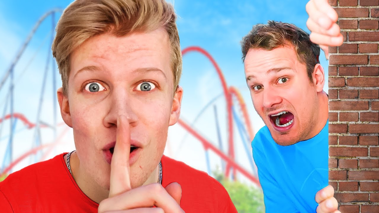 Wij Doen Verstoppertje In Een Gesloten Pretpark!