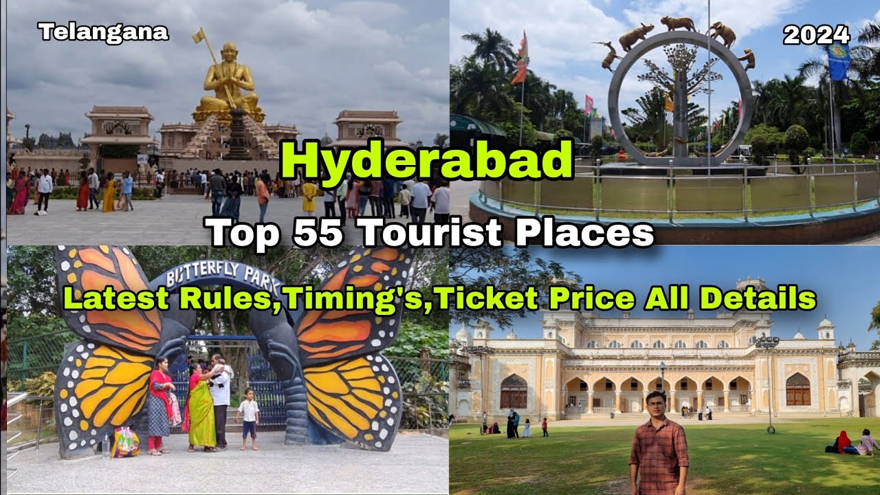 Hyderabad Tour Plan || Top 55 Tourist Places || Low Budget || Latest Rules,Ticket,Timings Details