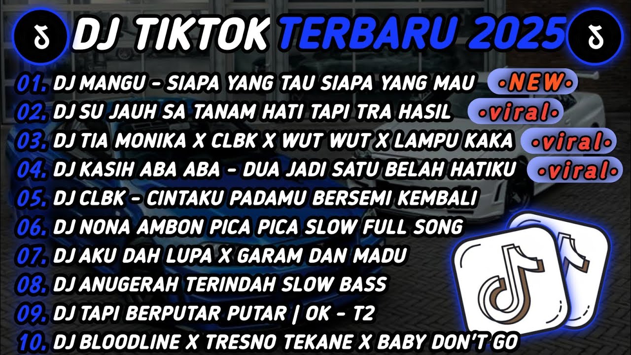 DJ TIKTOK TERBARU 2025🎵DJ MANGU - SIAPA YANG MAU SIAPA YANG TAU🎵DJ SU JAUH SA TANAM HATI TAPI TRA 🔥