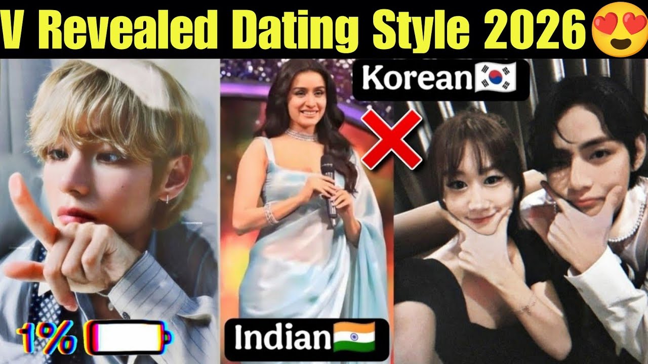 BTS V Reveal Dating Style in 2026 😍 Taehyung Revealed Dating Ideal Type GF in 2026 #bts #v #kpop #jk