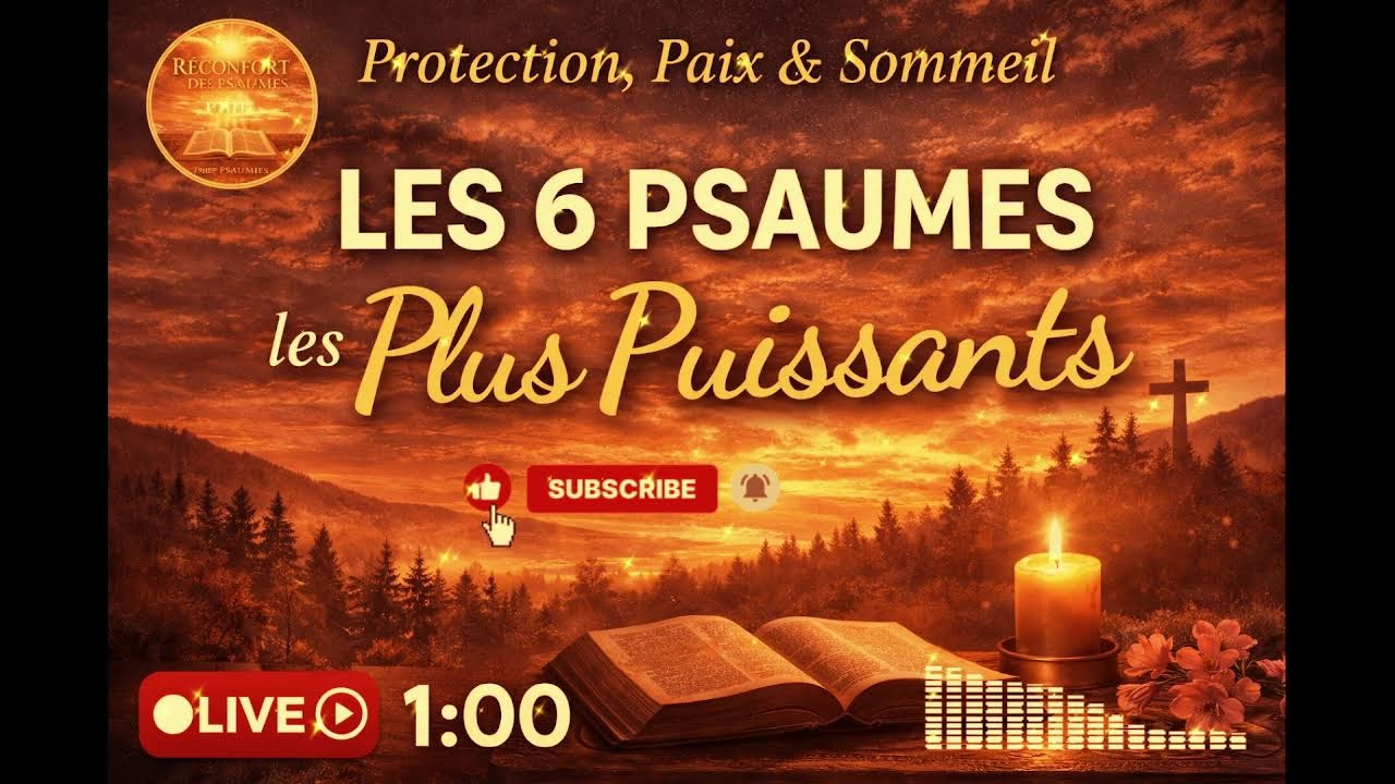 les 6 psaumes  les plus puissants en musique