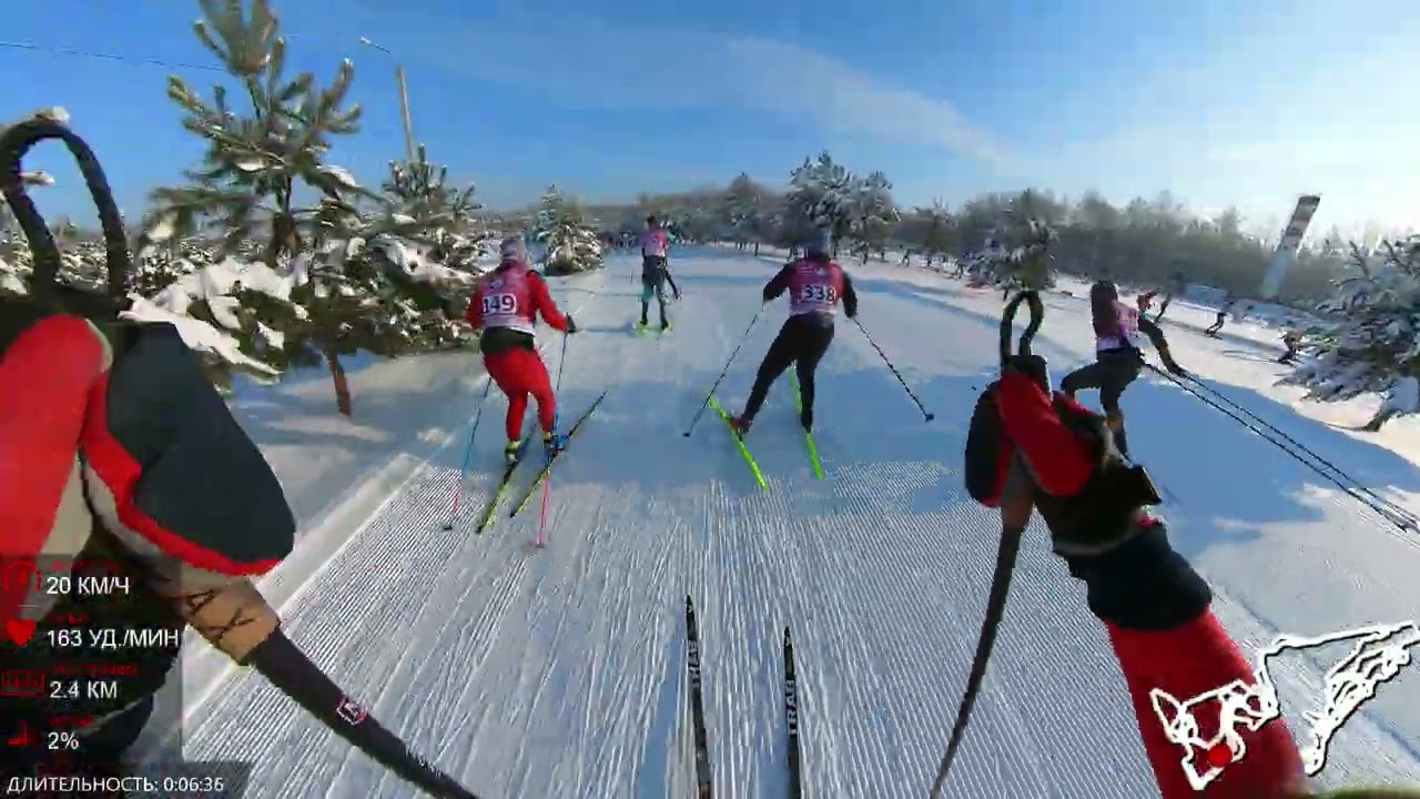Лыжный марафон Алмаз Экопарк ски Рязань 2026