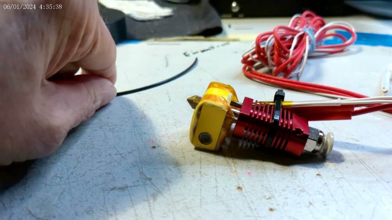 ENDER 3 HOTEND  - BOWDEN Tube installation